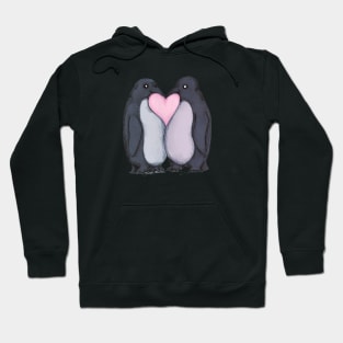 Penguin Kiss Hoodie